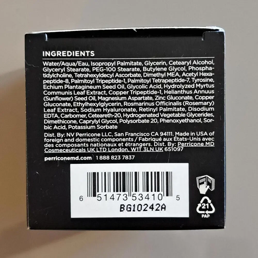New! Perricone MD Cold Plasma Plus+ Advanced Serum Concentrate - 30 mL / 1 fl oz - Picture 7 of 7